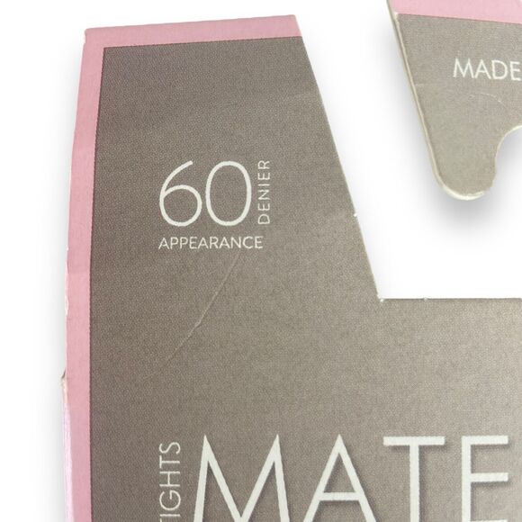 Calzedonia Maternity Tights Size L 60 Denier Black Opaque Full Toe Made in Italy - Picture 8 of 9